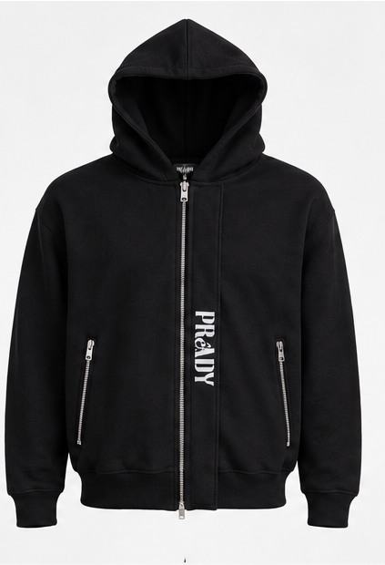 Black Heavyweight Hoodie