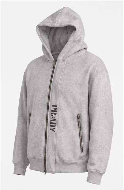 Grey Heavyweight Hoodie