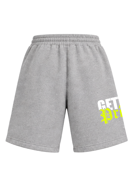 Grey Oversize Shorts