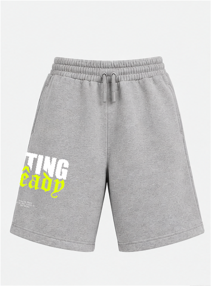 Grey Oversize Shorts