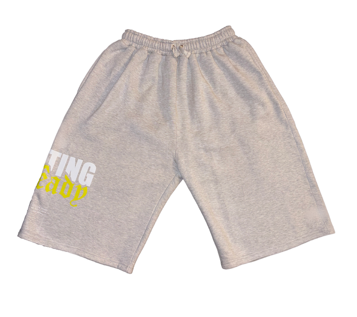 Grey Oversize Shorts